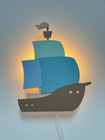 lampka statek morski