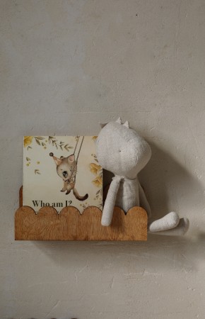 mała półka falbanka vintage