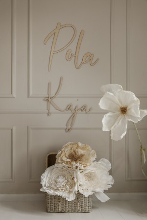 imię dziecka do przyklejenia na ścianę