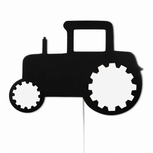 Przejdź do produktu Traktor drewniana lampka nocna kinkiet do pokoju chłopca