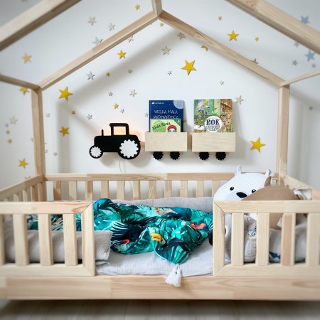 traktor półka na książki dla dzieci