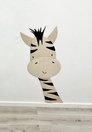 dekoracje do przedszkola zebra