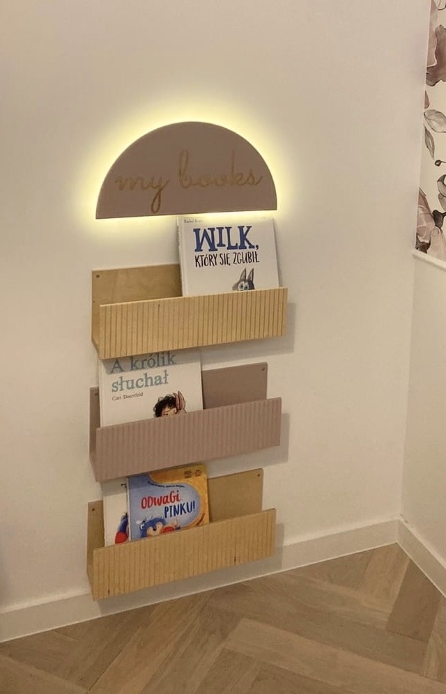 biblioteczka do pokoju dziecięcego